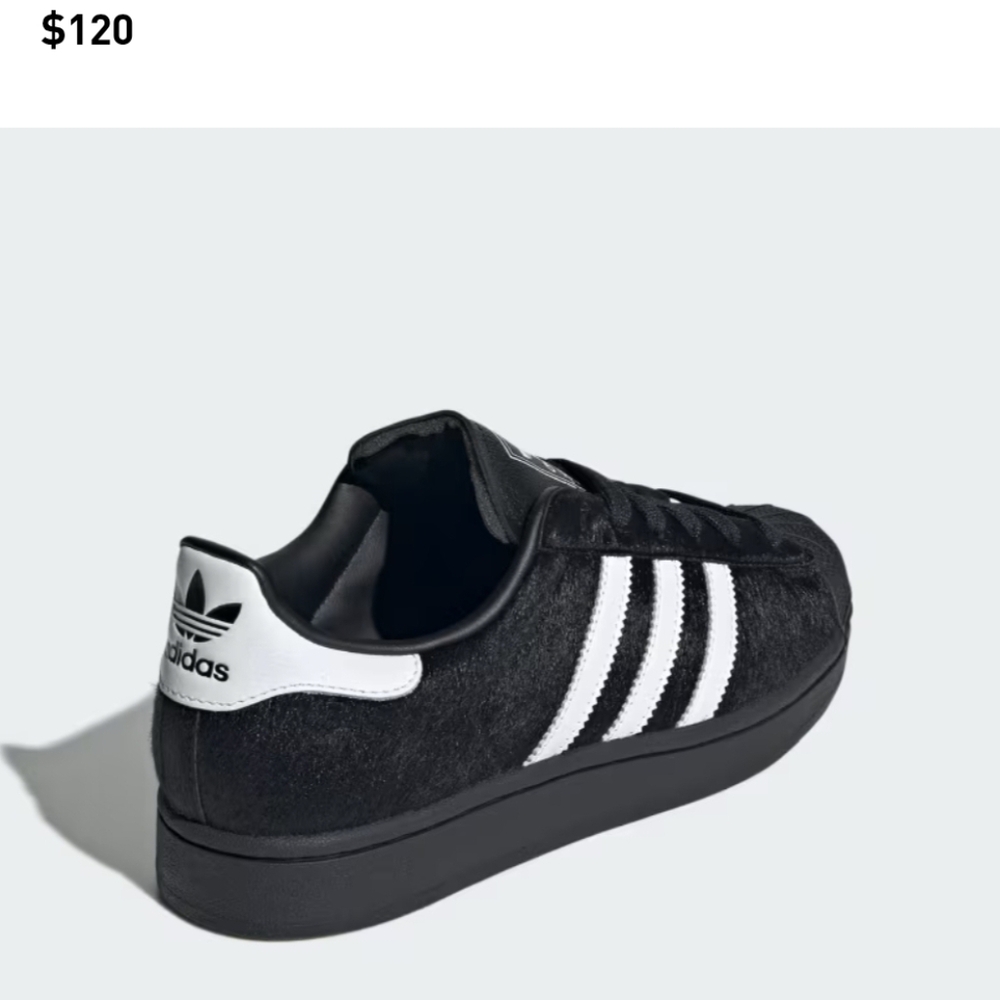 Adidas Superstar II Pony Hair Original Shell Toe Shoes JH9475 - Picture 5 of 16